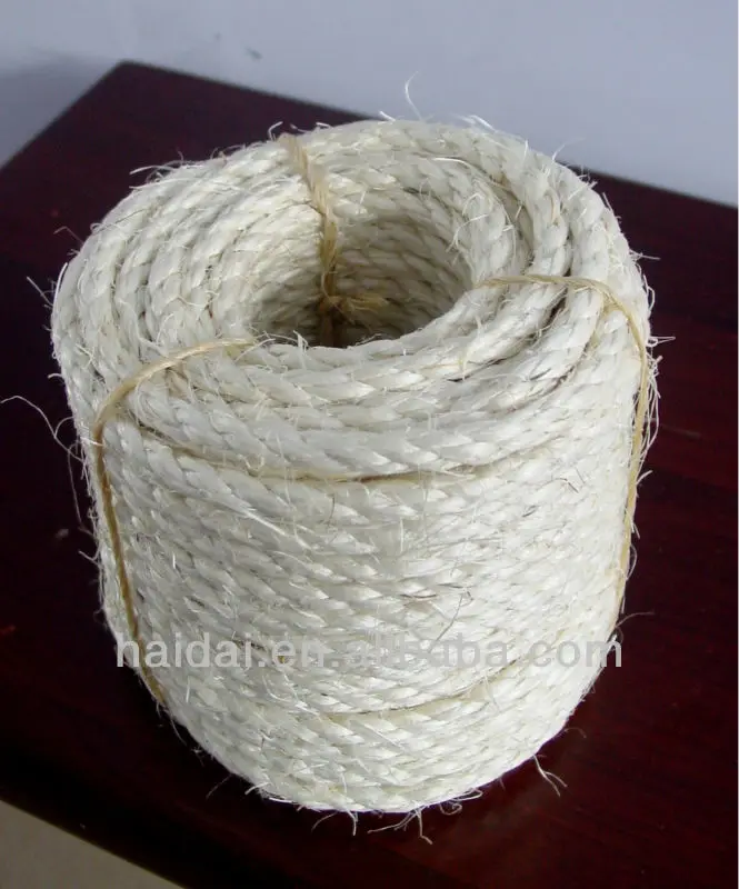 Bulk White Sisal Rope 3 Ply - Buy Sisal Rope 3 Ply,White Sisal Rope ...