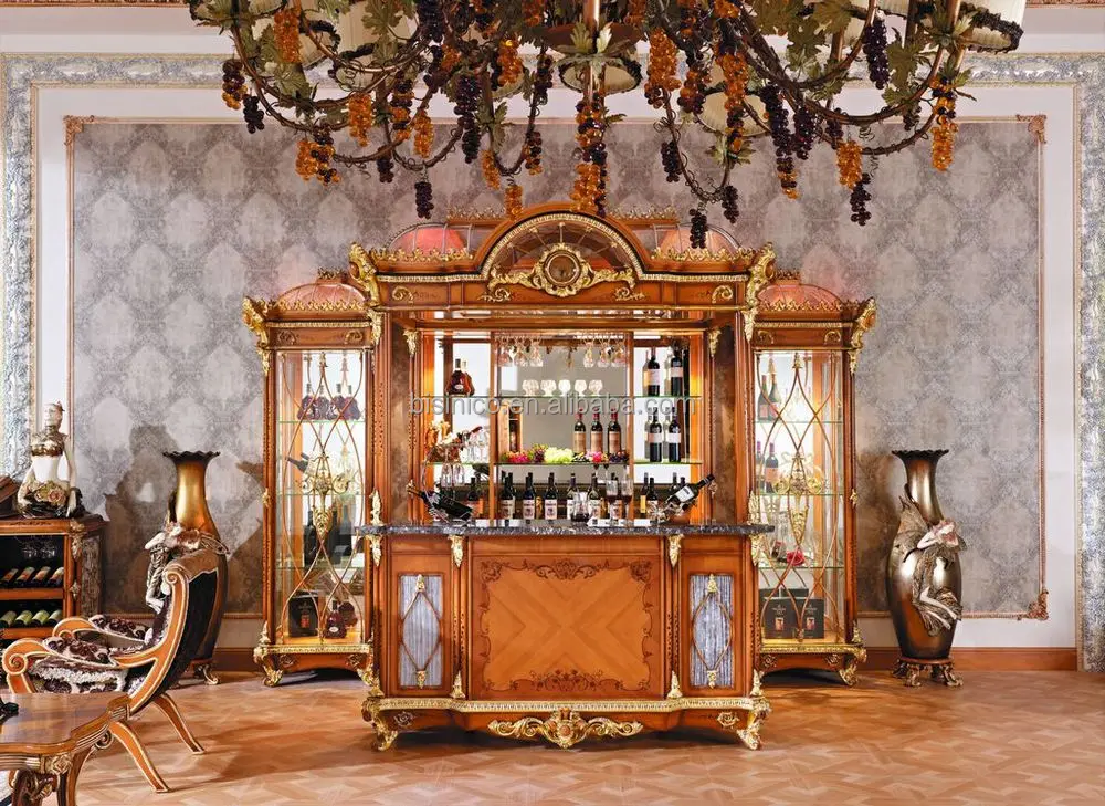 Luxury French Baroque Style Bar Furniture European Clic Hand Luxury French Baroque Style Bar Furniture European Clic Hand Carved Wooden Antique