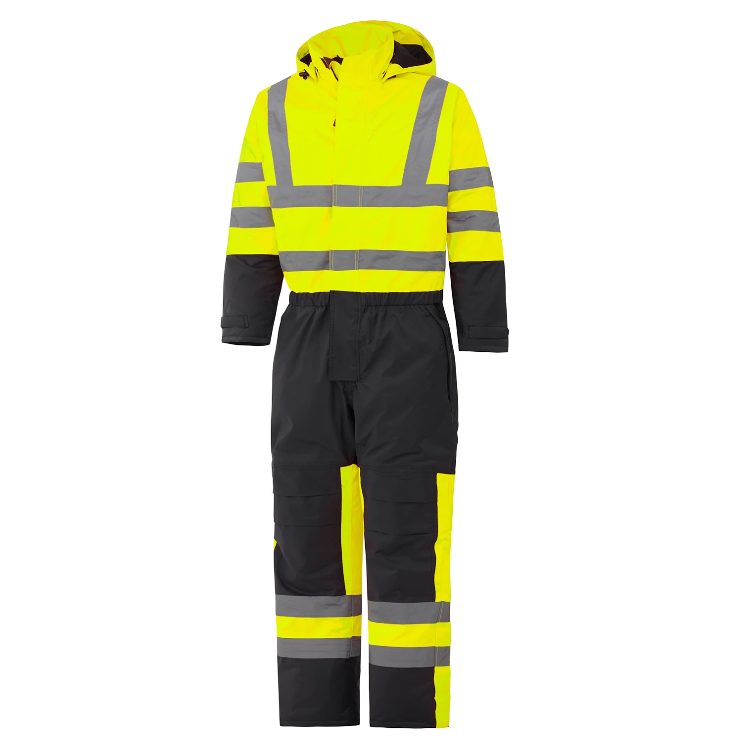 Excellent Performance Hi Viz Winter Safety Gear One Piece Jump Suit