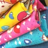 Cotton printed muslin baby fabric, 100% warm cotton knit fabric ,baby cotton interlock knit fabric