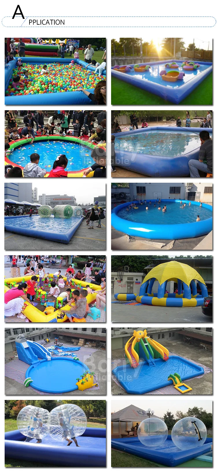 massive inflatable pool