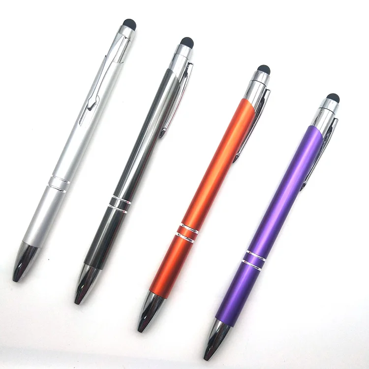 Multifunction Pen Twist Ball Point Pen With Rule Stylus Straight Driver ...