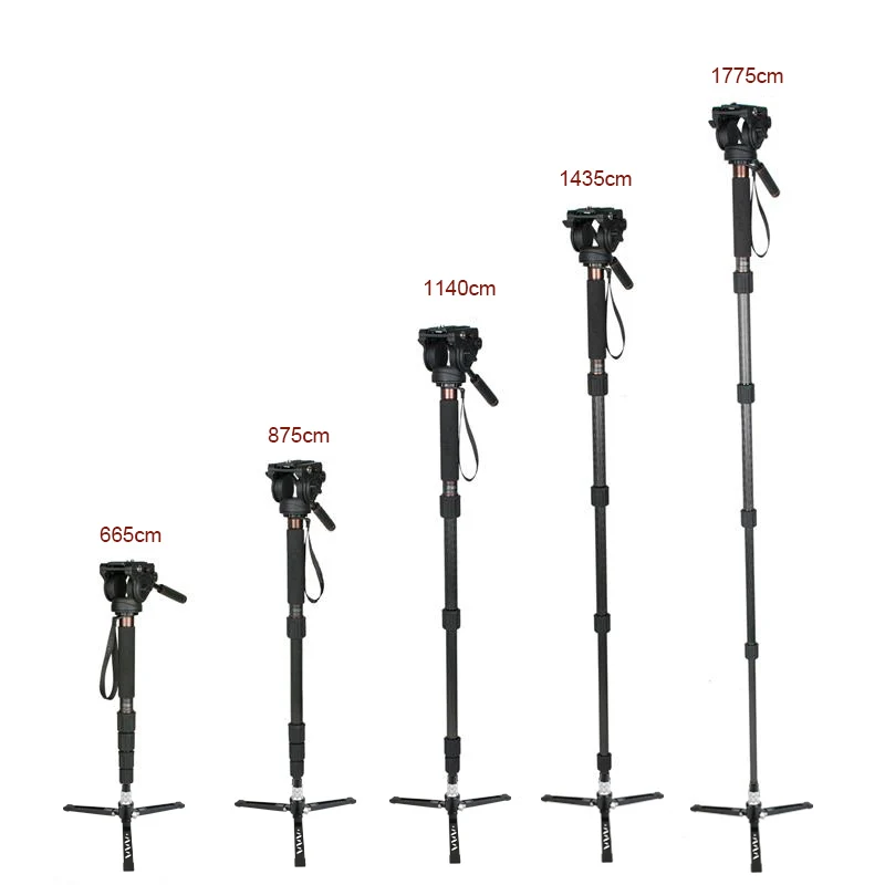 Good Quality Video Monopod Cayer Ct35dvk3 Portable Monopod Mobile With