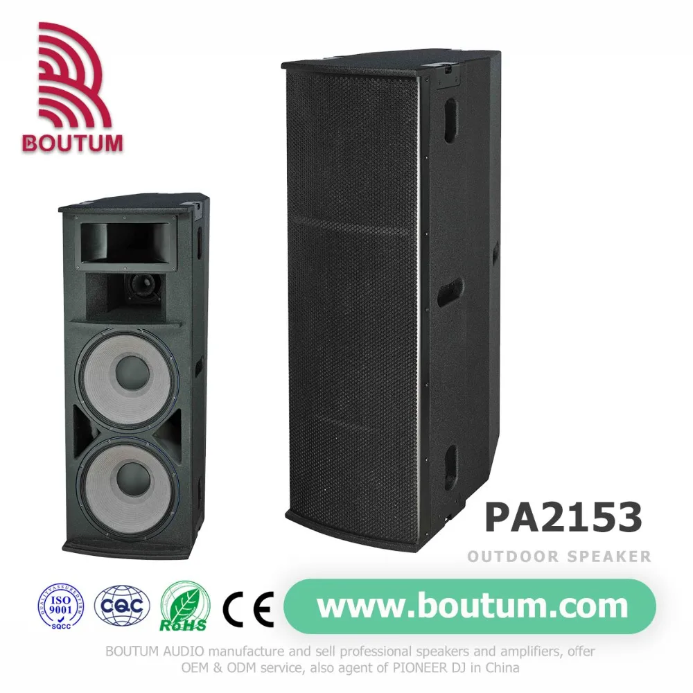 Speakers Professional Line Array Speakers Box Powered 500w 15" Dj Sound