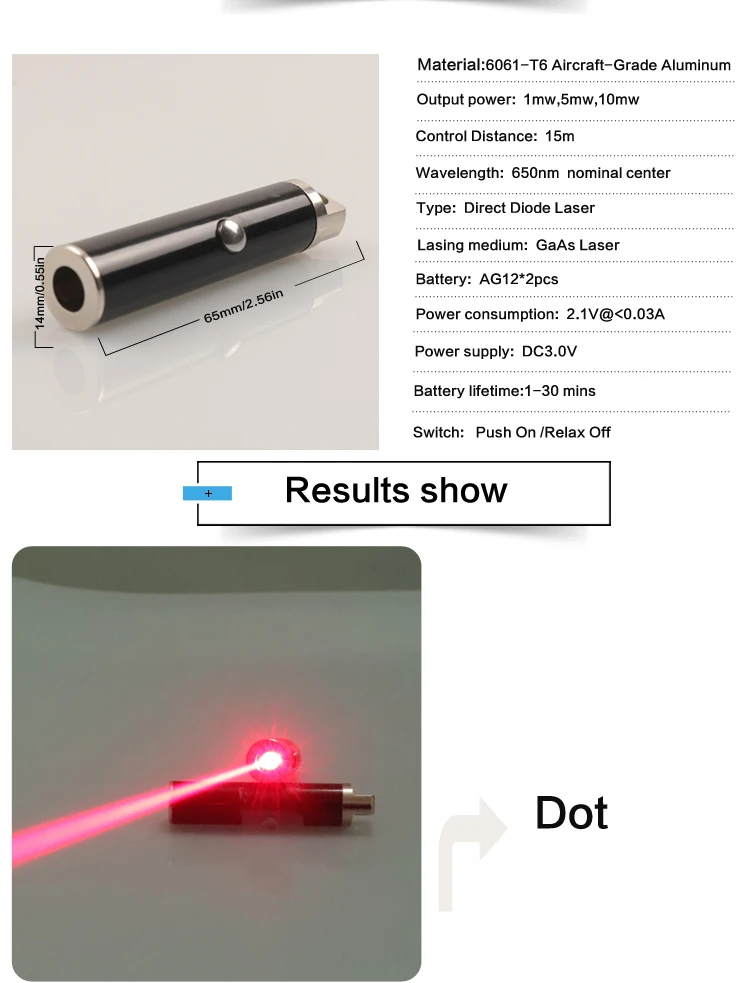 Xpl101n635r1 635nm 1mw Line Red Pen Laser Pointer Buy 635nm 1mw Red