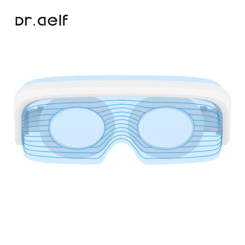 
LED Photon Therapy Red Blue Red Light Eye Mask 