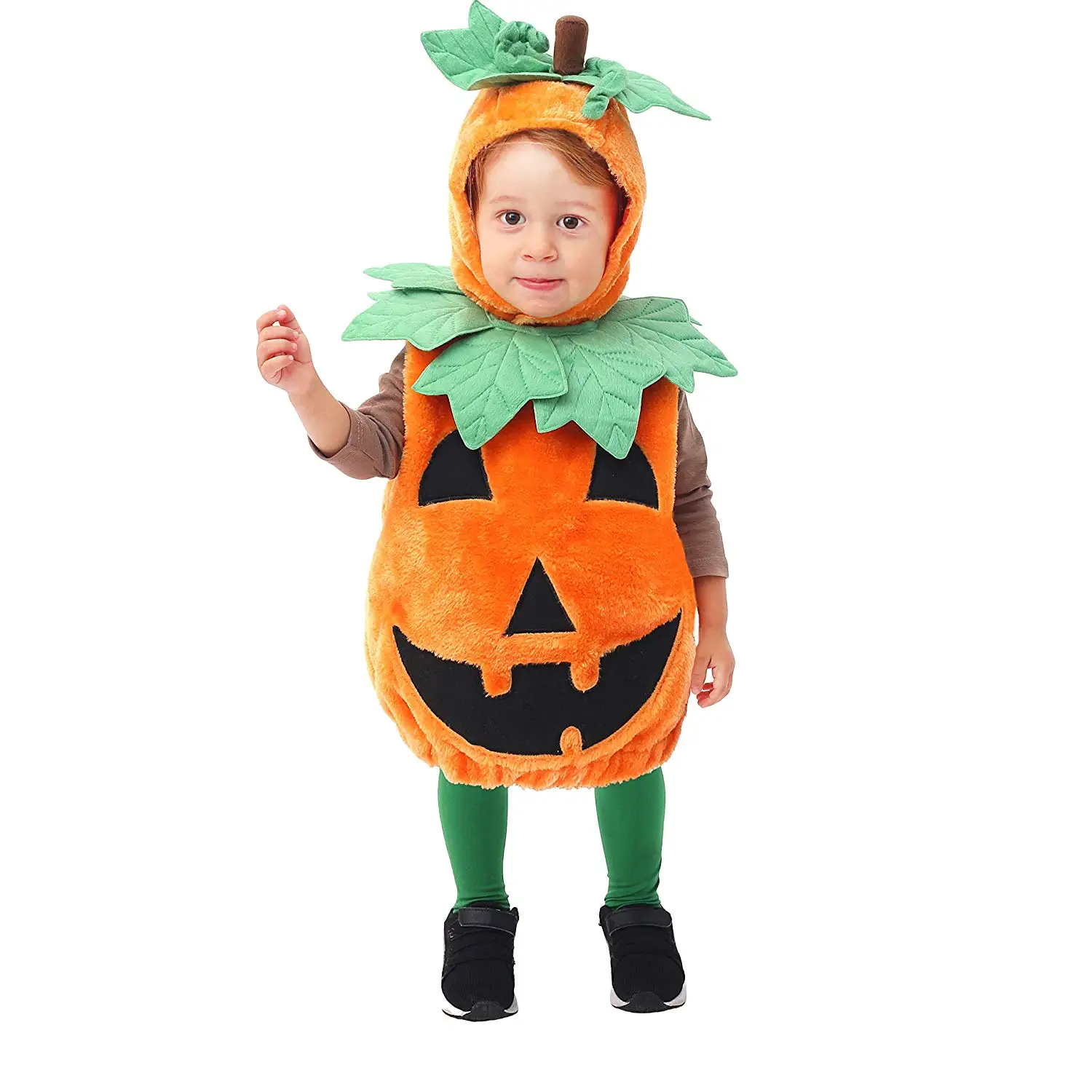 Spooktacular Creations Baby Pumpkin Costume Deluxe Set for Toddler/Infant Halloween Party Dress Up, Role Play and Cosplay