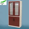Hot sale China factory modern office/home glass door steel cupboard for documents /filing cabinet