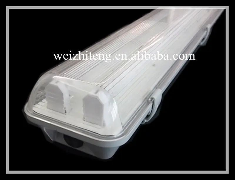 Ip65 T5 T8 Pc Outdoor Waterproof Suspended Fluorescent Light Fixtures Ce 2018 Flourescent