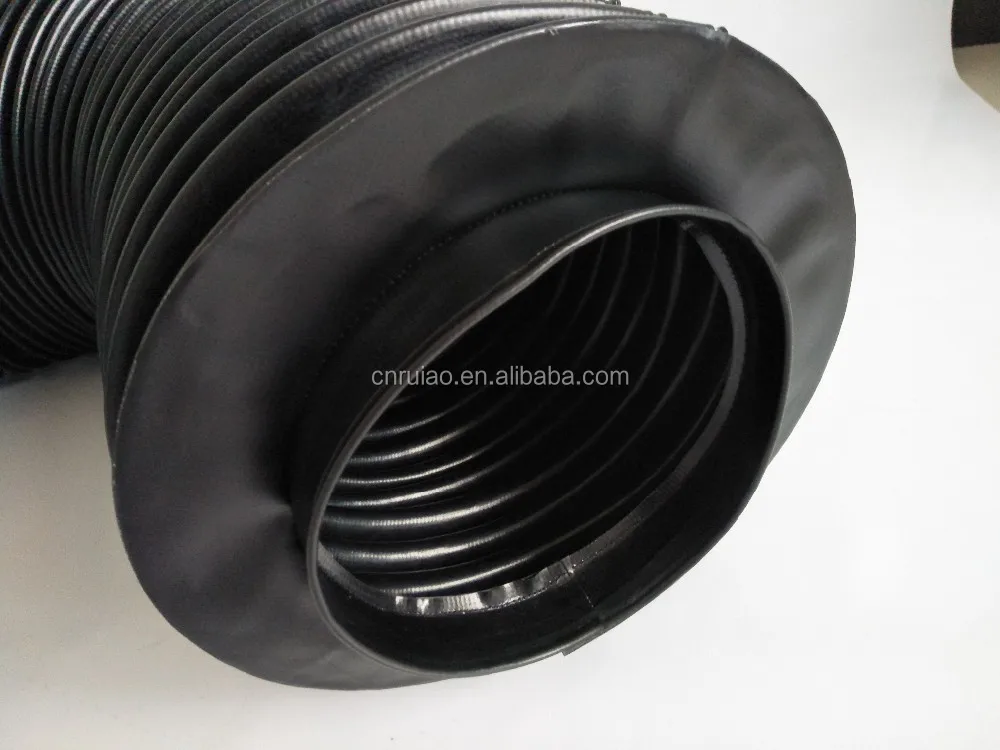Flexible Nylon Accordion Protective Rod Rubber Cylinder Rubber Dust