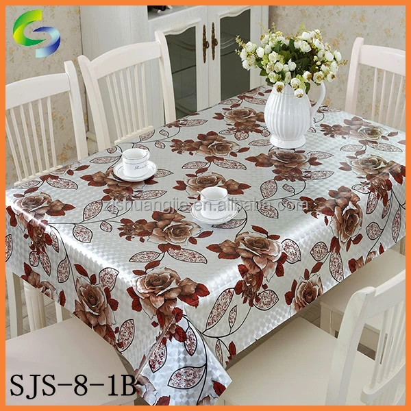 Plastic Pvc Dining Table Cover Rolls Buy Plastic Pvc Dining Table