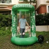 Customized design inflatable cash cube money booth machine for events promotion
