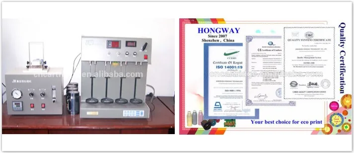 toner powder testing and certification