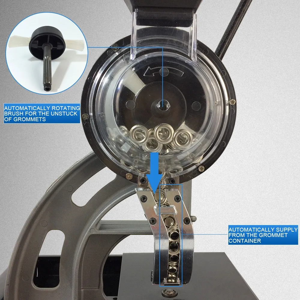 Stainless Steel Grommet Semiautomatic Pressing Machine Buy Grommet