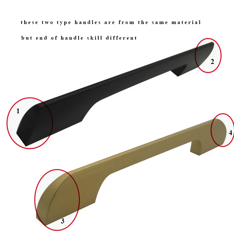 Modern Aluminum Long Wardrobe Pull Handle Drawer Pull Buy