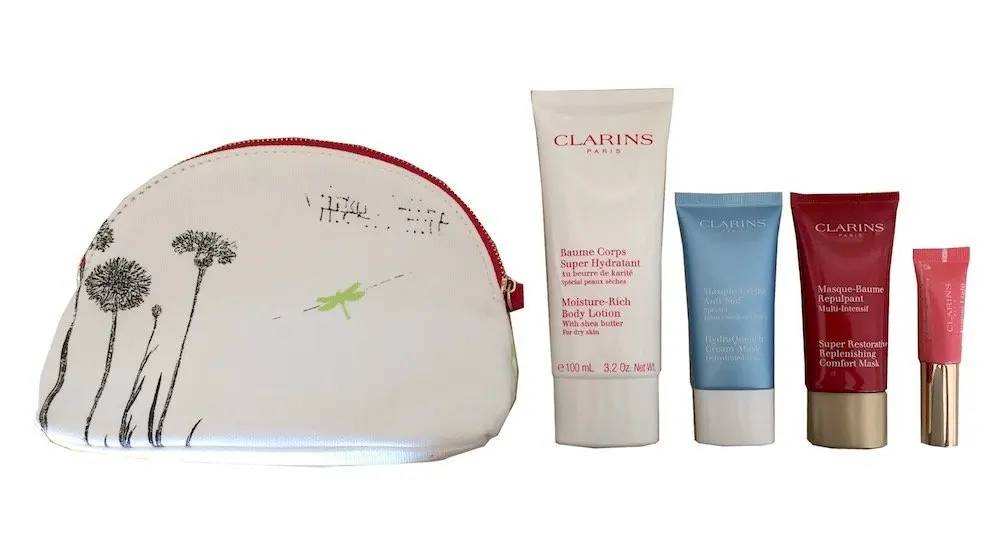 Buy Clarins Gift Set Amp Travel Pouch Super Restorative