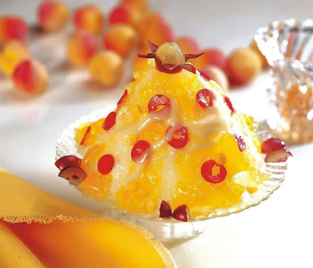 Korean Shaved Ice Machine Bingsu Machine With 200kg Daily Output