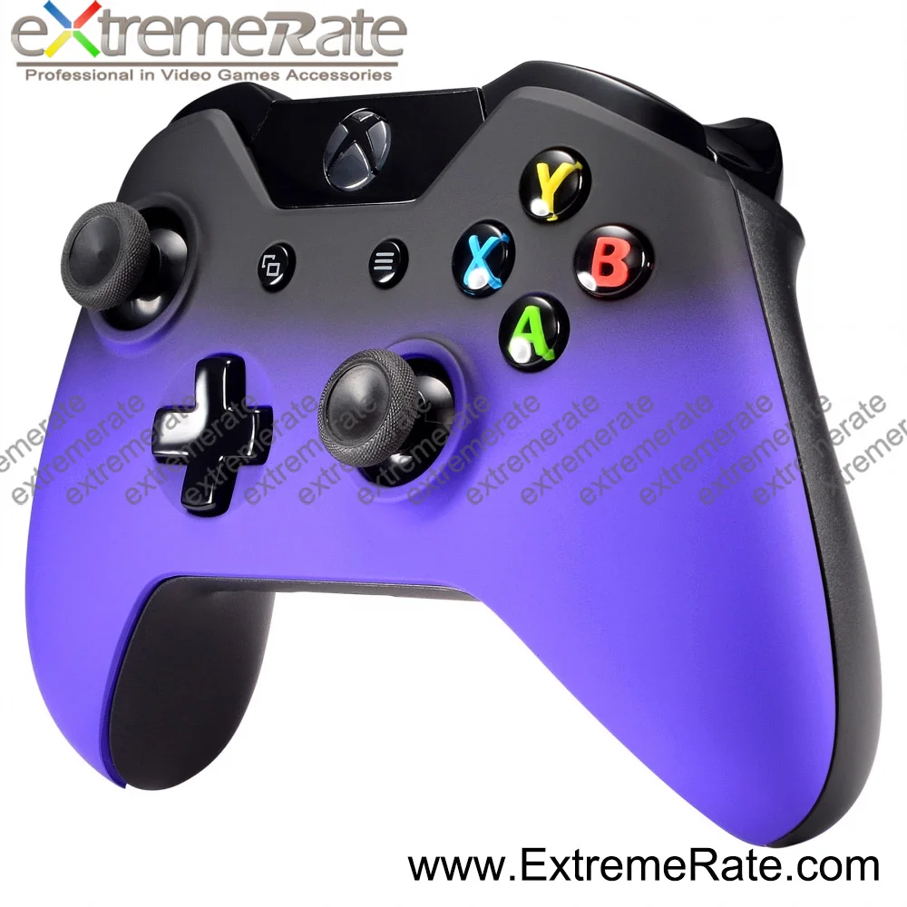 purple shadow & gold edition xbox one controller
