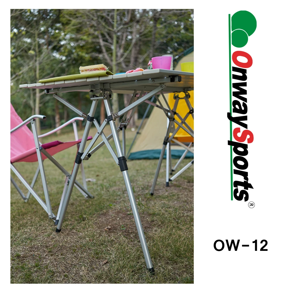 Onwaysports Outdoor Folding Wing Table Japanese Design X Legs Ow12
