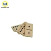 Top quality new colorful wooden domino box for kid