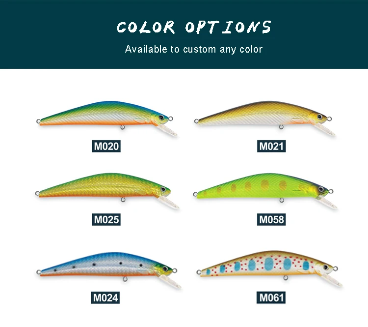 2020 New Aritificial Fishing Japan Design Mold 3d Lure Eyes Minnow