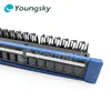 Cat5e Cat6 Cat7 24 Ports UTP Blank Patch Panel / Blank Keystone Jack Patch Panel
