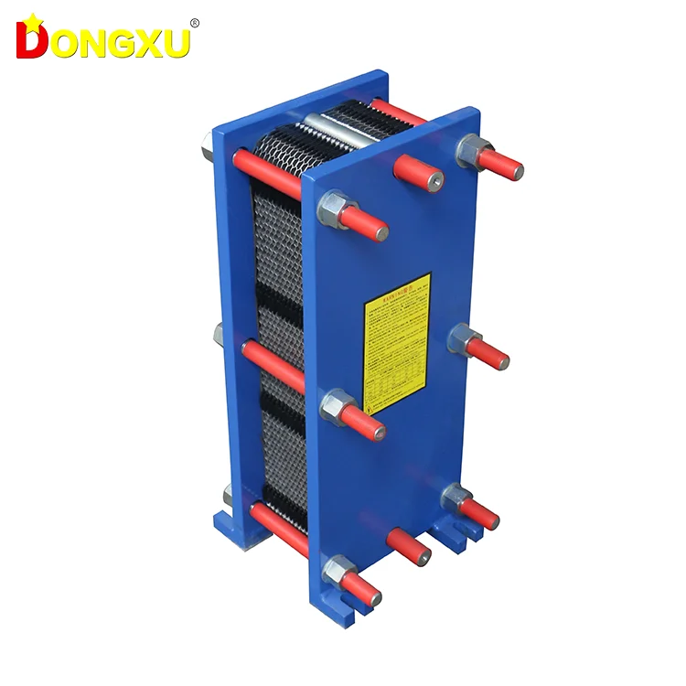 Foshan DONGXU fast radiating brazed air to air titanium beer plate heat exchanger