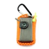 Backpack multi-functional survival guide with paracord gear set