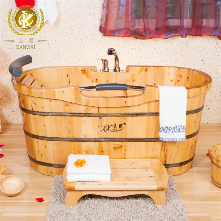Economia E Durevole Vasca Da Bagno Esterna In Legno Centro Casa