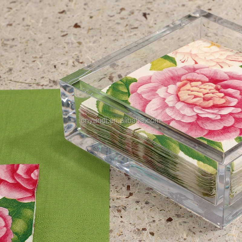 Clear Crystal Square Rectangular Acrylic Tissue Box Holder Buy