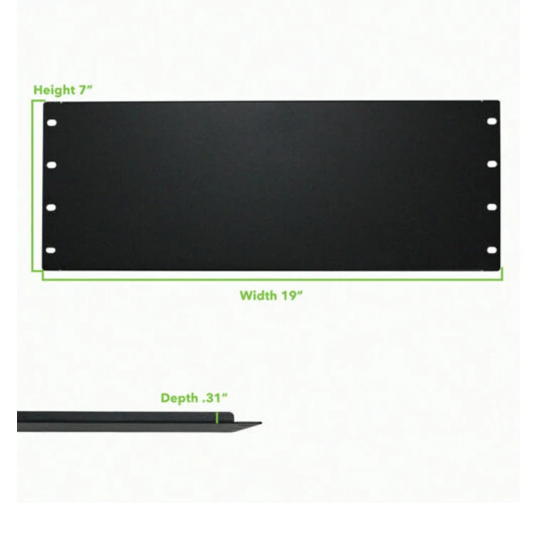 Wall Mount Bracket Hinged Network Rack Data Server Room 7 X 19 X 4 inch 4U NEW