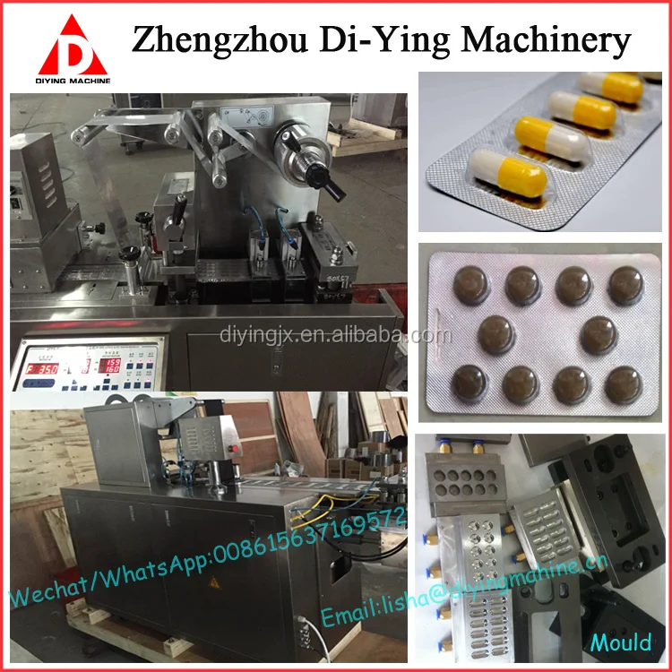 Capsule, Syringes, Hardware Blister Packing Machine/ Pills Capsule Milk slice Candy Blister Packaging Machine