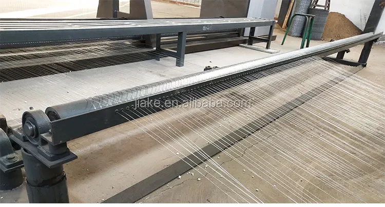 Fully automatic hexagonal wire mesh making machine