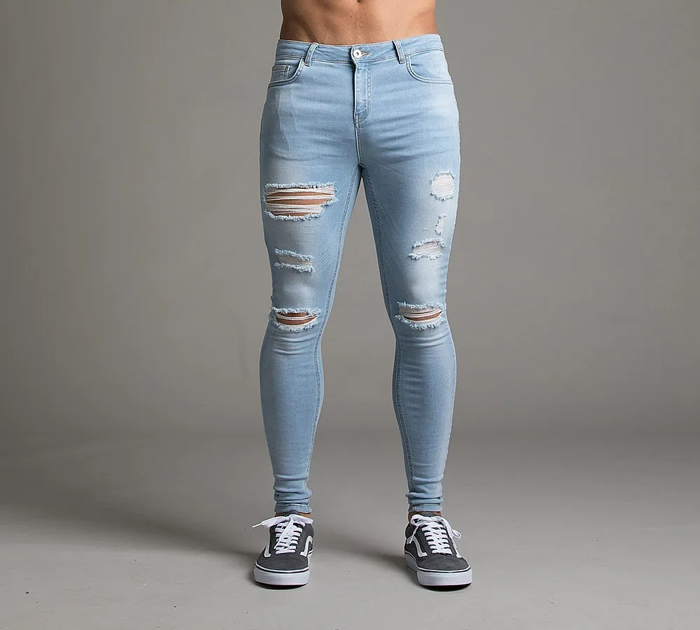 ultra destroyed jeans
