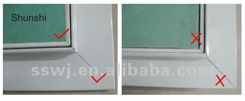 Strong Aluminum Profile Gypsum Board Inlay Access Panel For