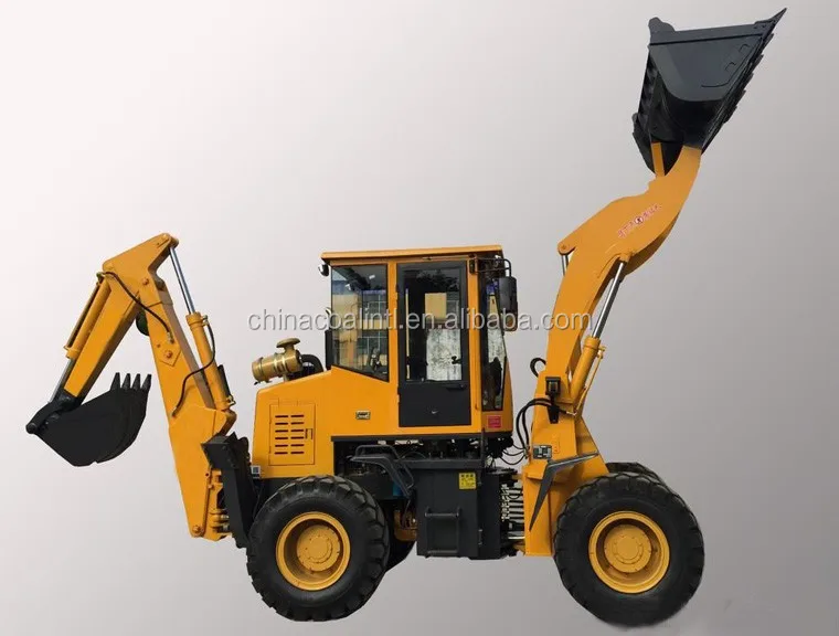 Wz3018 Capacity Of Bucket 0.3m3 Backhoe Wheel Loader Excavator