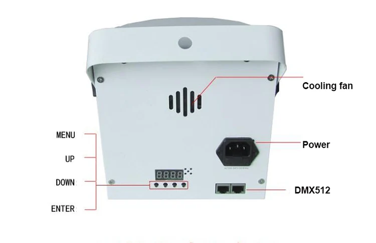 ALIEN New Led 9 Color Multi Function Laser Light Projector