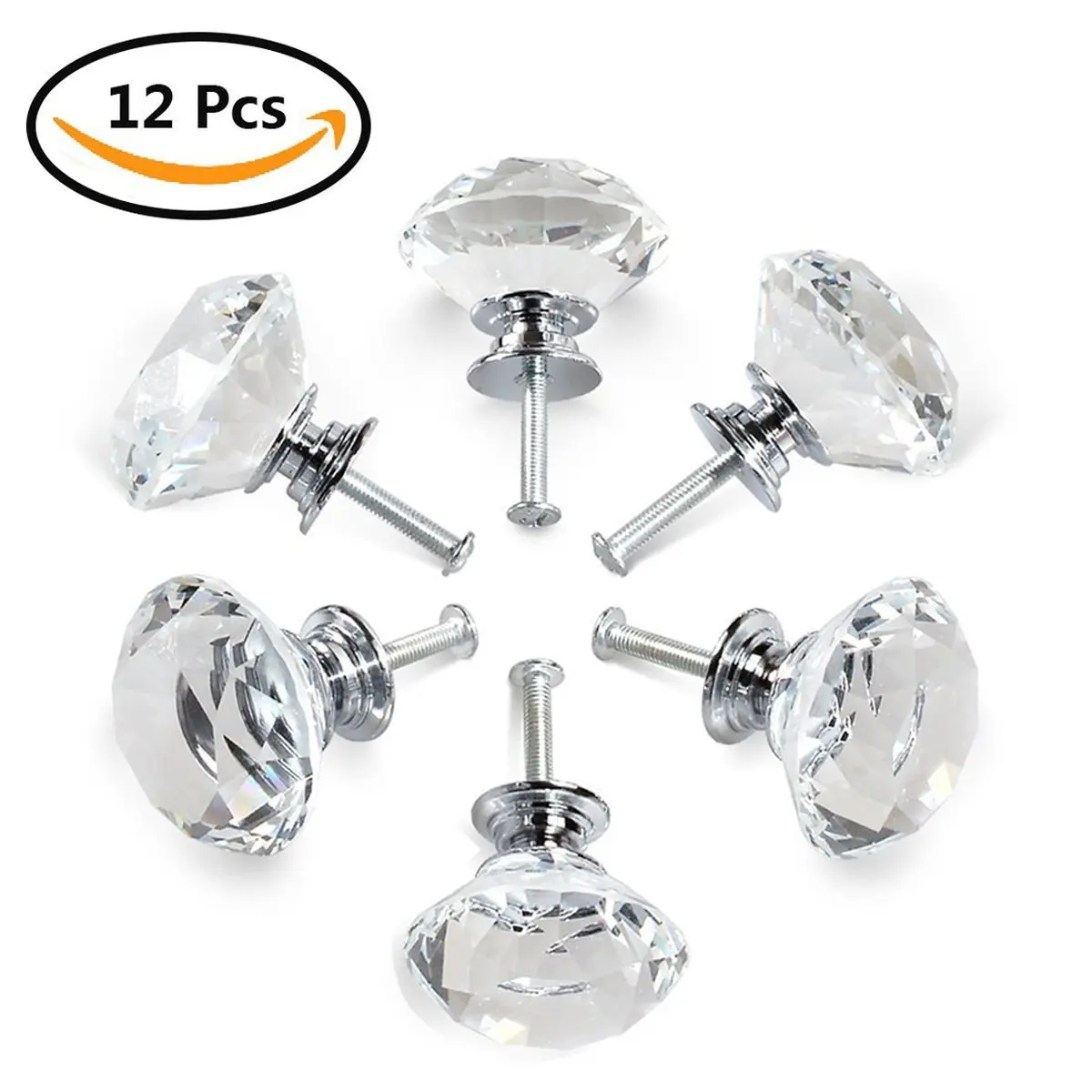 Buy Art Deco Glass Cabinet Knobs Dresser Drawer Handles Amp