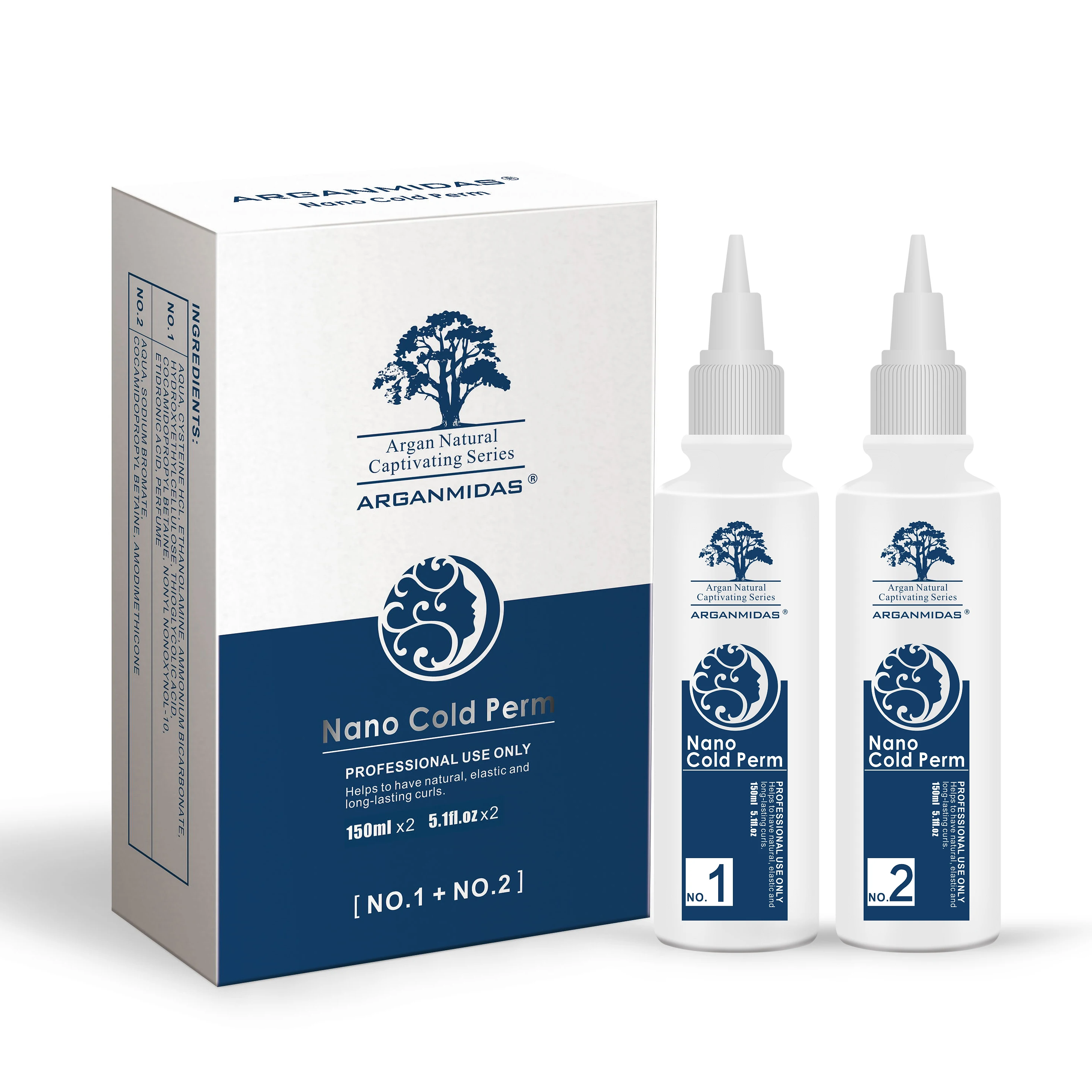 Cold Wave Nano Cold Perm Liquid Lotion Rebonding Soft Hair Perms Cream