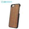 Natural Walnut Wood guangzhou mobile phone shell for iPhone 7 7plus