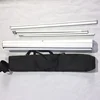 model 2 retractable banner stand customized roll up horizontal banner stand