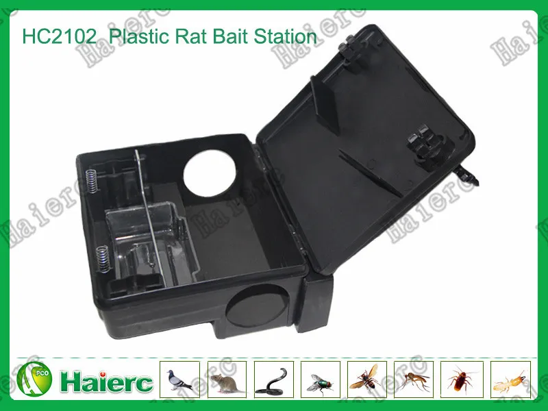 Plastic mouse /rat bait station -HC2102