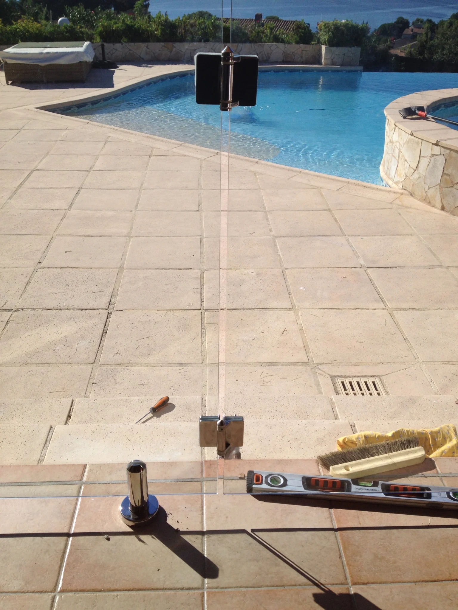 Swimming Pool Fence Gate Heavy Duty Glass Door Hinge Soft Close Spring Loaded Type 316 Stainless