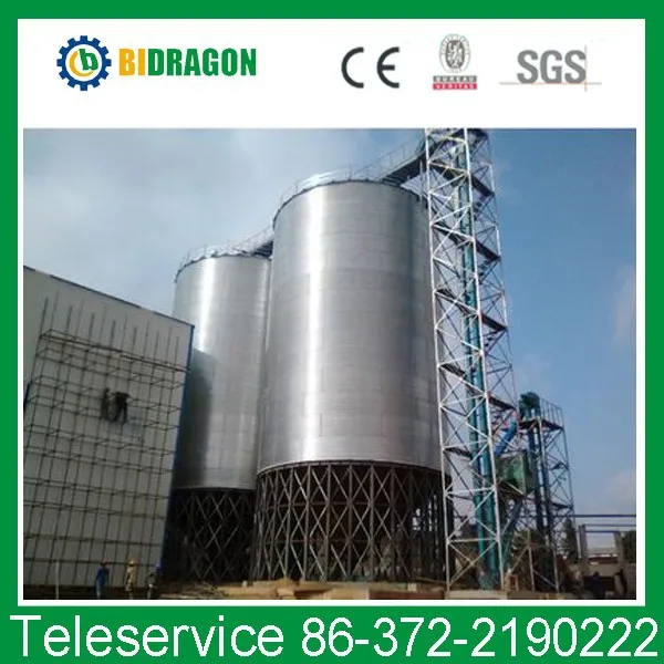 Large Capacity Grain Corn Silo Soybean Silo Maize Steel Silo Hot Sale Buy Small Steel Silo For