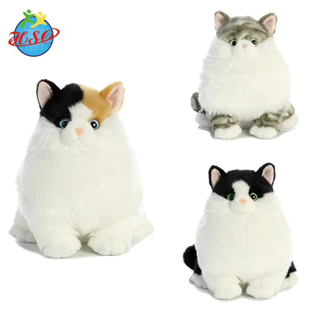 peluche gato realista