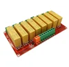 8 channel solid state relay module 5V 12V 24V high level trigger DC control AC load 5A for PLC automation equipment control