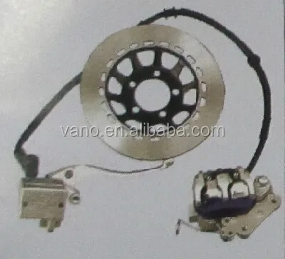 High performance different size brake disc motorcycle brake disc assemble