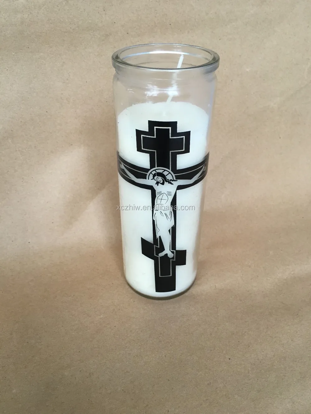 Custom 5 Days Religious Candle,Wholesale 5 Days Religious Candle,Glass