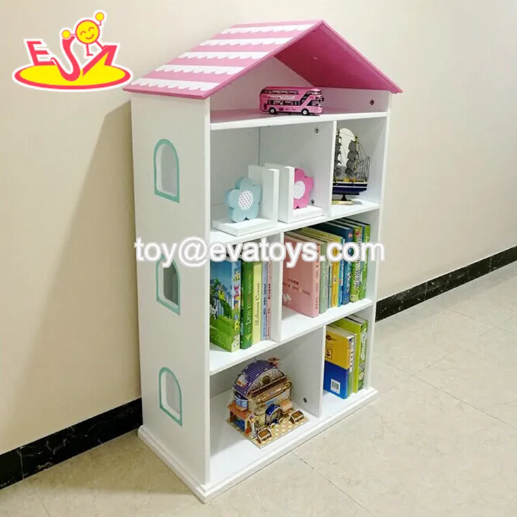 New Fashion Wooden Dollhouse Bookcase For Kids W08c245 From China