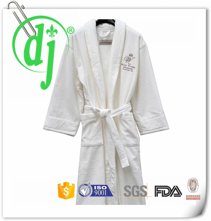 Heated Bath Robe /high Quality 100 Polyester Hotel Or Home Bath